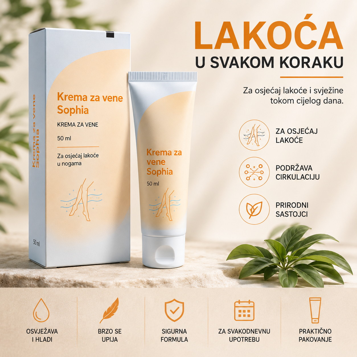 Lakoća u svakom koraku